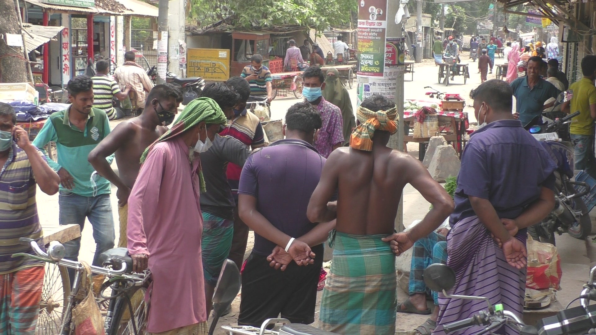 Jhenidah locldown 3rd day Photo 16-04-21 (1)