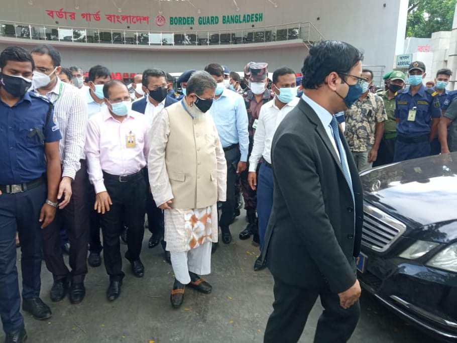 Benapole Photo ---Deputy speaker travel to INdia --18.08.21