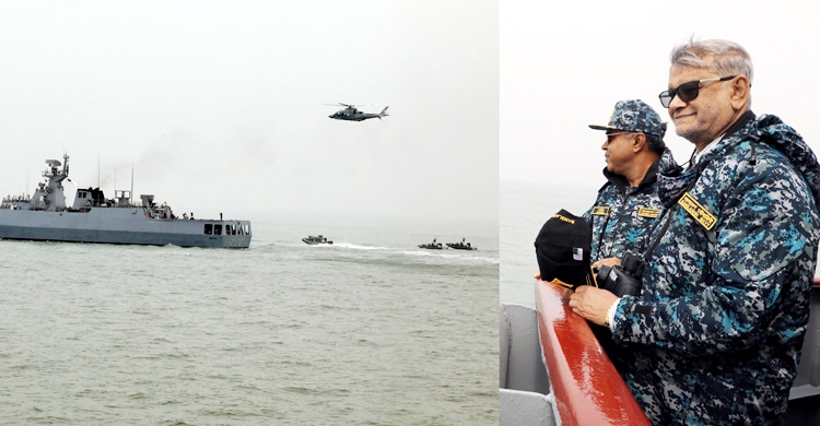 সফল মিসাইল উৎক্ষেপণ করলো বাংলাদেশ নৌবাহিনী