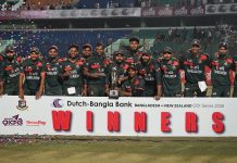 নিউজিল্যান্ডের বিপক্ষে রেকর্ড জয়ে সিরিজ বাংলাদেশের