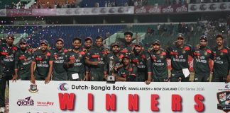 নিউজিল্যান্ডের বিপক্ষে রেকর্ড জয়ে সিরিজ বাংলাদেশের