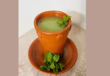 বৈশাখের গরমে তৃষ্ণা মেটাবে পুদিনা-কাঁচা আমের শরবত