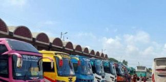 নতুন ভাড়ার তালিকা মানছে না অনেক বাস