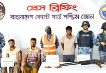 সুন্দরবনের জাহাঙ্গীর বাহিনীর কবলে থাকা ২ জেলেকে উদ্ধার করলো কোস্টগার্ড