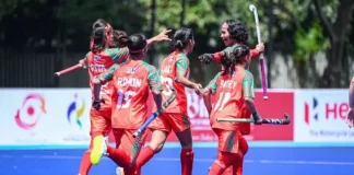আন্তর্জাতিক হকিতে বাংলাদেশের মেয়েদের প্রথম জয়