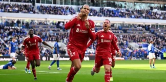 চ্যাম্পিয়ন্স লিগের আশা বাঁচিয়ে রাখল লিভারপুল