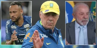 নেইমারকে বিশ্বকাপ দলে রাখতে আনচেলত্তির সঙ্গে ব্রাজিল প্রেসিডেন্টের আলোচনা