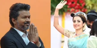 বিজয়ের শপথ অনুষ্ঠানে অনুপস্থিত স্ত্রী-সন্তানেরা, অথচ সামনের সারিতে তৃষা
