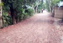 সড়কের কাজ ফেলে উধাও ঠিকাদার, দুর্ভোগে অর্ধলাখ মানুষ