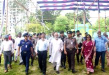 খুলনা সার্কিট হাউজ মাঠে ঈদজামাত আয়োজনের প্রস্তুতি পরিদর্শন করলেন কেসিসি প্রশাসক