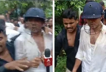 অভিষেককে বেধড়ক চর-থাপ্পর ও ডিম-জুতা নিক্ষেপ!