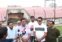 ২০২৮ অনূর্ধ্ব-১৯ বিশ্বকাপ: খুলনায় প্রস্তুতি ক্যাম্প স্টেডিয়াম পরিদর্শনে বিসিবি পরিচালক শফিকুল আলম তুহিন