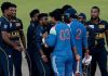 শ্রীলঙ্কান ক্রিকেটারকে ধাক্কা দিয়ে বিতর্কে বৈভব সূর্যবংশী