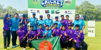 লাহোরে বাংলাদেশের কিশোরদের শিরোপা জয়