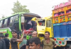 মোংলায় বাস-ট্রাক মুখোমুখি সংঘর্ষ, আহত ২০