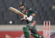 তাওহিদের লড়াইয়ে শতরান ছাড়ানো পুঁজি পেল বাংলাদেশ