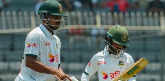 ২৭ রানে ৮ উইকেট হারিয়ে ১৪০-এ অলআউট বাংলাদেশ