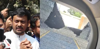 নাসীরুদ্দীন পাটওয়ারীর গাড়িতে হামলা