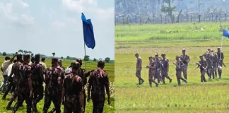 সীমান্তে মুখোমুখি অবস্থানে বিজিবি ও বিএসএফ