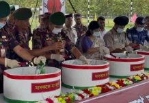 সাতক্ষীরায় ৭৩ কোটি ৭৫ লাখ টাকার মাদক ধ্বংস করল বিজিবি