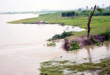 বিপৎসীমার ওপরে তিস্তার পানি, নিম্নাঞ্চল প্লাবিত-বাঁধ ভাঙনের শঙ্কা
