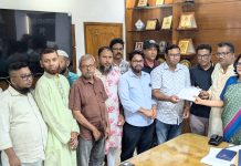 খুলনায় ৪ সাংবাদিকের ওপর গুলিবর্ষণে জড়িতদের গ্রেফতারের দাবিতে স্বরাষ্ট্রমন্ত্রীর কাছে এমইউজের স্মারকলিপি পেশ