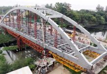 খুলনার ময়ূর নদের ওপর নান্দনিক নকশায় নির্মাণ হচ্ছে দুই সেতু