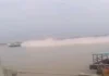 পশুর নদে এলপিজি গ্যাস ছড়িয়ে পড়ার দৃশ্য ভাইরাল