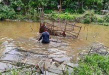 দাকোপে জলাবদ্ধতা নিরসনে খাল উদ্ধার অভিযান শুরু: অবৈধ জাল-বাঁধ অপসারণ