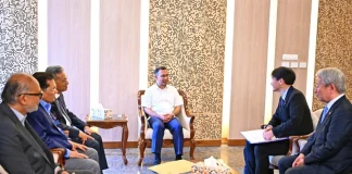 প্রধানমন্ত্রীর সঙ্গে জাপান প্রতিনিধি দলের সাক্ষাৎ