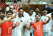 উজবেকিস্তানকে হারিয়ে ‘কাভা’ ভলিবলের ফাইনালে বাংলাদেশ