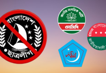 নিষিদ্ধ ছাত্রলীগের পুনর্গঠনের চেষ্টা: খুলনায় ছাত্রদল, এনসিপি ও শিবিরের চরম হুঁশিয়ারি