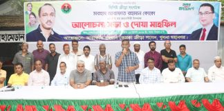 আরাফাত রহমান কোকো ছিলেন মেধাবী ক্রীড়া সংগঠক, তাঁকে পরিকল্পিতভাবে হত্যা করা হয়েছে: শফিকুল আলম তুহিন