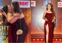 রেড কার্পেটে নারী ভক্তের আচরণে হতবাক অভিনেত্রী