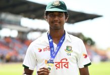 ঐতিহাসিক জয়ের নায়কের পুরস্কার জিতে যা বললেন হাসান মাহমুদ