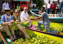 বরিশালের নদী-প্রকৃতিতে মুগ্ধ মার্কিন রাষ্ট্রদূত ক্রিস্টেনসেন