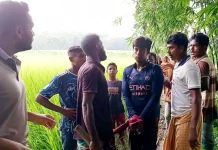 নেশার টাকা না পেয়ে মাকে কুপিয়ে হত্যা