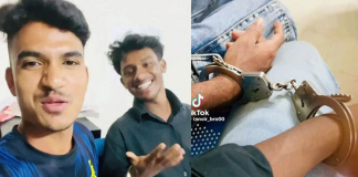 থানার ভেতর হ্যান্ডকাফ পরে আসামির টিকটক, ভিডিও ভাইরাল