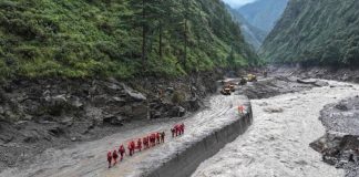 আরেকটি বাঁধ ভাঙার খবর, উদ্ধার অভিযান স্থগিত