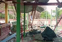 মিয়ানমারে মঠে সামরিক বিমান হামলায় নিহত ১৪
