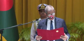 ২৩তম রাষ্ট্রপতি হিসেবে শপথ নিলেন মির্জা ফখরুল ইসলাম আলমগীর