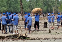 সুন্দরবনের পর্যটনকেন্দ্রে তিন দিনব্যাপী পরিচ্ছন্নতা অভিযান