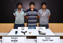 সাত মামলার আসামি ডালিম বিদেশি পিস্তলসহ গ্রেপ্তার