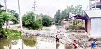 ডুমুরিয়ায় সরকারি জমি দখল ও লেক ভরাট করে রাস্তা: ক্ষুব্ধ এলাকাবাসী, উচ্ছেদের আশ্বাস ইউএনওর
