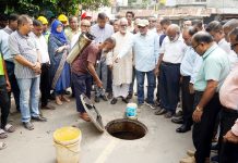 খুলনায় এডিসের প্রজননক্ষেত্র ম্যানহোল: যৌথ তদারকিতে কেসিসি ও ওয়াসা