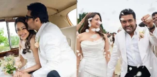 ২০ বছর পর ফের বিয়ের শপথ নিলেন সুরিয়া-জ্যোতিকা