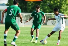 সিরিয়ার কাছে তিন গোলের হার বাংলাদেশের
