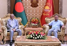 রাষ্ট্রপতির সঙ্গে প্রধানমন্ত্রীর সাক্ষাৎ