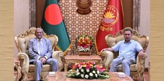 রাষ্ট্রপতির সঙ্গে প্রধানমন্ত্রীর সাক্ষাৎ