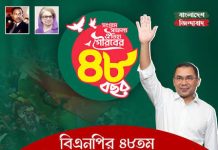 সাহস, সংগ্রাম, ত্যাগ আর সাফল্য: বিএনপির ৪৮তম প্রতিষ্ঠাবার্ষিকী আজ